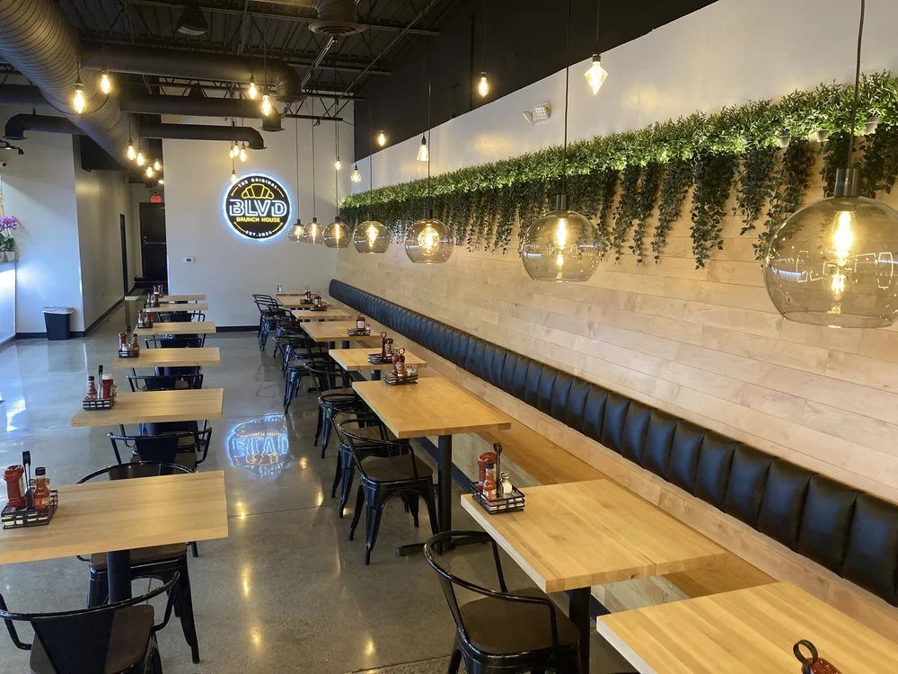 BLVD Brunch House interior